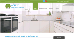 Desktop Screenshot of acfastappliance.com